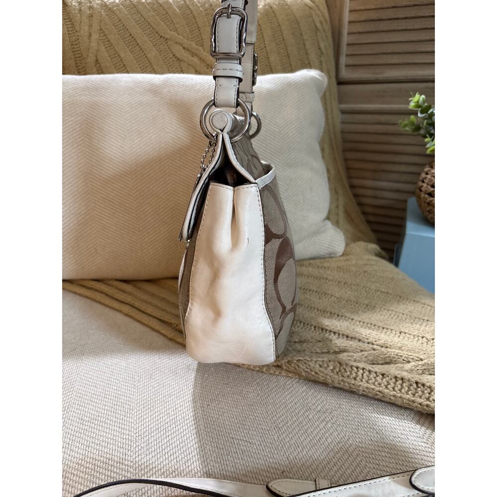 Coach 70th Anniversary Limited Edition Willis 19034 - Ivory/Tan/Khaki - Picture 6 of 16